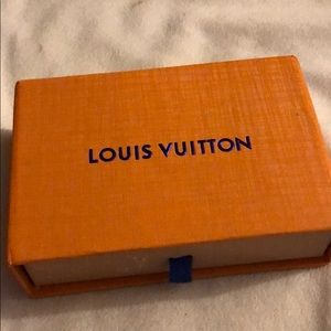 Louis Vuitton small box with dust bag and ribbon